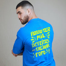 Carregar imagem no visualizador da galeria, Camiseta Posso ter mil defeitos menos treinar fofo - Roupaz T-shirt
